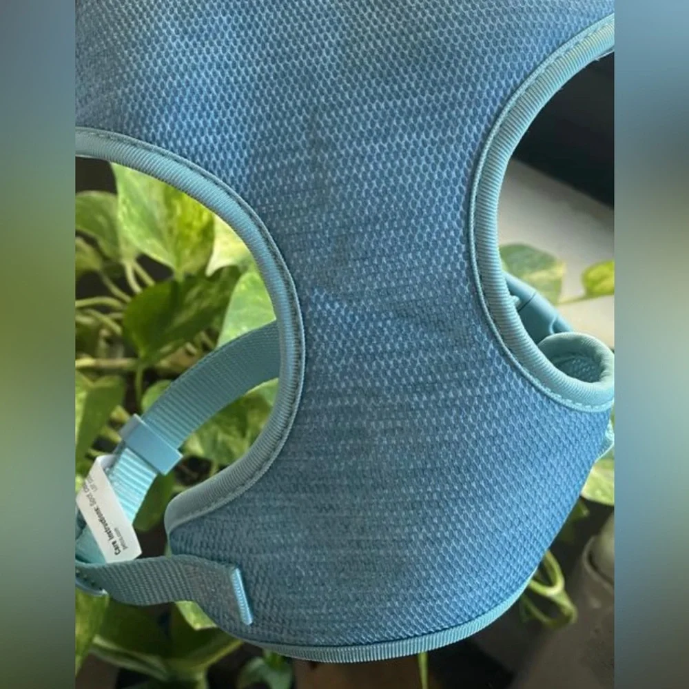 EVERY YAY Padded Mesh No Pull Turquoise Teal Blue Dog Harness 🐶 LARGE 🐶 NWT